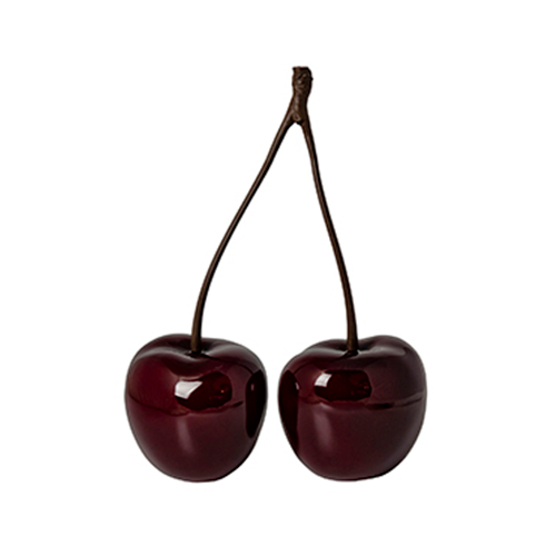Verblinding Ban Rondsel Decoratie-cherry-love-kersen-bordeux-rood - Stijger Garden Design